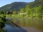 Fluss Tiebel bei Treffen am Ossiacher See (18.05.2013)