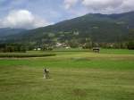 Ausblick auf Berg im Drautal, Gailtaler Alpen (20.09.2014)