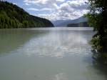 Freistritzer Stausee der Drau bei St. Jakob im Rosental (20.05.2013)