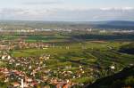 Aussicht Richtung Krems vom Stift Gttweig (11.10.2009)