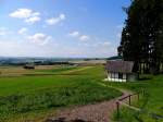 Weg zur historischen Taufkapelle bei Eberschwang; Bezirk Ried i.I.; 140803