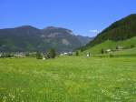 Salzkammergut 2009 - Gosau-Hintertal mit Blick auf den Hoch Kalmberg (1.833m).