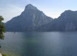 Traunsee mit Berg Traunstein 1691 M.