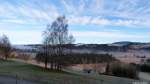 Morgennebel neben dem Westende vom Fuschlsee nahe Hof bei Salzburg am 18.01.2014