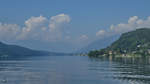 Der Millstätter See - Blick von Südost nach Nordwest. (August 2019)