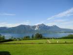 Der Mondsee in Oesterreich am 8.