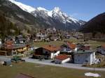 Aussicht auf Pettnau im Inntal und Lechtaler Alpen (14.04.2013)