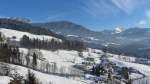 Blick auf das Alpbachtal bei Brixlegg am 27.1.2012.