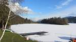 Der Reintalersee in Kramsach.(2.1.2013)