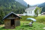 Baad im Kleinwalstertal/Österreich mit Kapelle St.