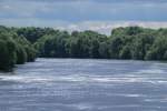 KOSTRZYN nad Odrą, 19.06.2010, Warthe mit Hochwasser