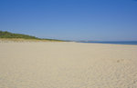 Am Strand von Swinemünde. Aufnahme: 6. Mai 2016.