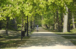 Im Kurpark von Świnoujście (Swinemünde). Aufnahme: 7. Mai 2016.