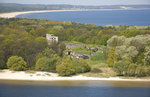 Zunahm (Usedom) vom Leuchtturm Swinemünde (Świnoujście). aus gesehen. Aufnahme: 6. Mai 2016.