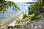 Blick auf die Ostsee vom Rezerwat Kępa Redłowska südlich von Gdynia (deutsch: Gdingen).