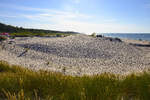 Am Strand vor Łeba an der polnischen Ostseeküste.