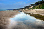 Strand vor Orzechowo (Freihow) an der polnischen Ostseeküste.