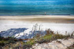 Der Ostseestrand vor Poddabie (deutsch neu Strand) in Hinterpommern.