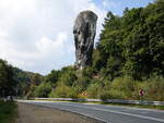 Kalksteinformation im Nationalpark Ojcow, Kleinpolen (13.09.2021)