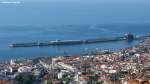Hafen von Funchal mit Altstadt und Segelhafen (Madeira - Februar 2014)