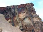 Madeira ist vulkanischen Ursprungs, gut zu sehen im Naturreservat  Ponta do Sao Lourenco  an der Ostspitze (März 2014)