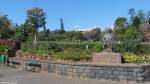 Büste von Christoph Columbus im Santa Catarina Park in Funchal (Madeira - März 2014)
