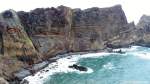 Naturreservat  Ponta de Sao Lourenco  an der Ostspitze von Madeira mit den markanten, steil abfallenden Felswänden vulkanischen Ursprungs (März 2014)