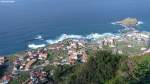 Blick auf Porto Moniz an der Nordwestküste Madeiras (März 2014)