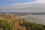 SÃO MARTINHO DO PORTO, 18.9.2013,  Blick auf die Einmündung zur Bucht von São Martinho do Porto