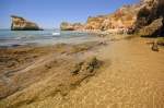 Praia de Alvor an der Algarveküste.