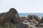 FARO, 06.02.2019, am Leuchtturm von Farol auf der Ilha de Culatra; mit Blick auf den Atlantik