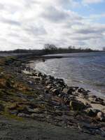 Das Kurische Haff bei Polessk