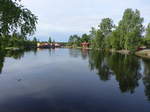 Stausee beim Wasserkraftwerk in Sundborn (16.06.2017)