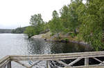 Am Källtorpsjön bei Stockholm - Schweden ist das Land der 100.000 Seen, von denen einige sehr groß sind.
