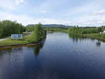 Ljusnan Fluss bei Hede, Provinz Jämtlands län (17.06.2017)