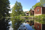 Von einer Kayak-Fahrt auf dem See Ödevatten 15 Kilometer östlich von Emmaboda in Schweden.