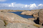 Havrebukten an der Insel Hållö in Schweden. Die Insel ist ein Teil der Bohusläner Scherenküste zwischen Göteborg under norwegischen Grenze.
Aufnahme: 2. August 2017.