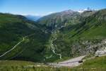 Furkapass, Abfahrt Richtung Gletsch (31.07.2010)