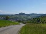 Blick auf den Ort Magden in der Schweizer Jura, Juni 2013