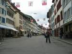 Städtchen Liestal sitz der Kantonsregierung Des Kanton baselland