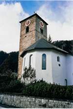 Die Kirche von Adelboden