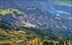 Blick vom Brienzer Rothorn auf die Schlucht im Osten. Herbst 2013