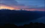 . Sonnenaufgang am Brienzer Rothorn. 28.09.2013 (Jeanny)