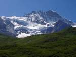 Jungfrau (4158 m), von der Kleinen Scheidegg (2061 m) aus gesehen, 11.