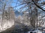 Winterstimmung bei Gstaad.