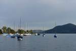 Der Blick auf den Thunersee am 26.08.2013.