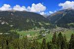 Blick auf das Prättigau von Cavadürli aus am 15.09.2018.