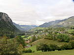 Die Landschaft bei Pontresina am 10.