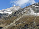 10. Oktober 2019 Landschaft bei der Weiterfahrt in Richtung Tirano.