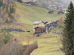 19. November 2023 weiterer Blick in das Tal bei Langwies.